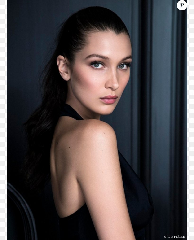 Bella Hadid Christian Dior SE Model Fashion Cosmetics, PNG, 950x1177px, Watercolor, Cartoon, Flower, Frame, Heart Download Free