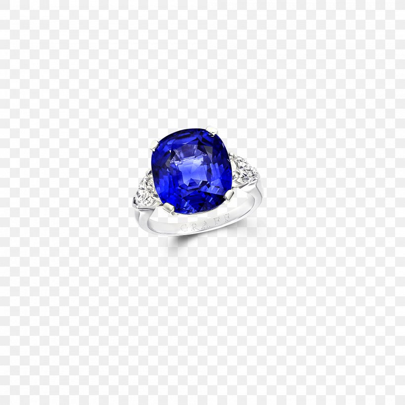 Sapphire Graff Diamonds Engagement Ring, PNG, 2000x2000px, Sapphire, Blue, Body Jewellery, Body Jewelry, Carat Download Free