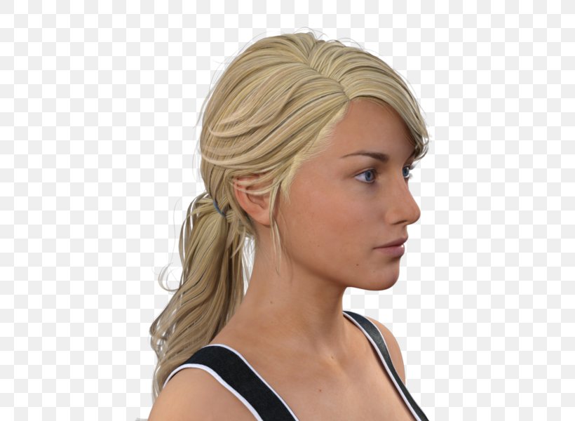 Blond Long Hair Ponytail, PNG, 500x600px, Blond, Brown Hair, Chatbot, Chin, Face Download Free