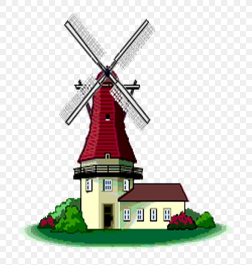 Windmill Animation Clip Art, PNG, 820x862px, Windmill, Animation, Building, Capstan, Cartoon Download Free