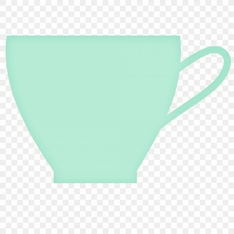 Coffee Cup Mug M Green, PNG, 1000x1000px, Coffee Cup, Aqua, Coffee, Cup, Drinkware Download Free