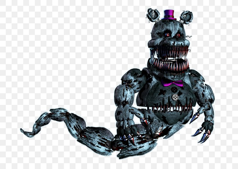 Five Nights At Freddy's Digital Art Jump Scare Action & Toy Figures Nightmare, PNG, 710x580px, Digital Art, Action Figure, Action Toy Figures, Art, Deviantart Download Free