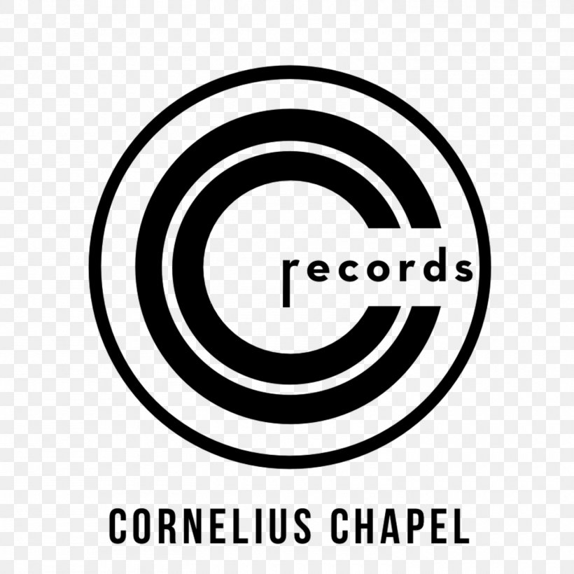 Logo Cornelius Chapel Records Brand Font Artist, PNG, 1500x1500px, Logo, Area, Artist, Black And White, Brand Download Free