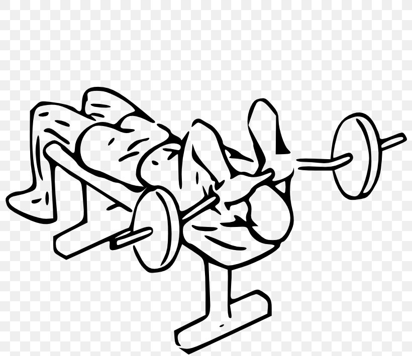 Lying Triceps Extensions Triceps Brachii Muscle Bench Press Exercise, PNG, 800x709px, Watercolor, Cartoon, Flower, Frame, Heart Download Free