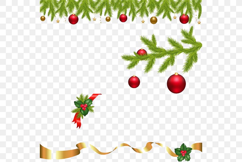 Santa Claus Christmas Decoration Christmas Ornament, PNG, 550x550px, Santa Claus, Aquifoliaceae, Banner, Branch, Christmas Download Free
