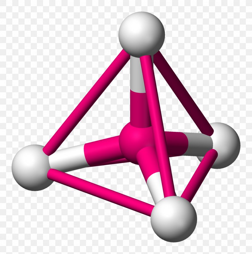 Tetrahedron Tetrahedral Molecular Geometry Molecule Chemistry PNG 