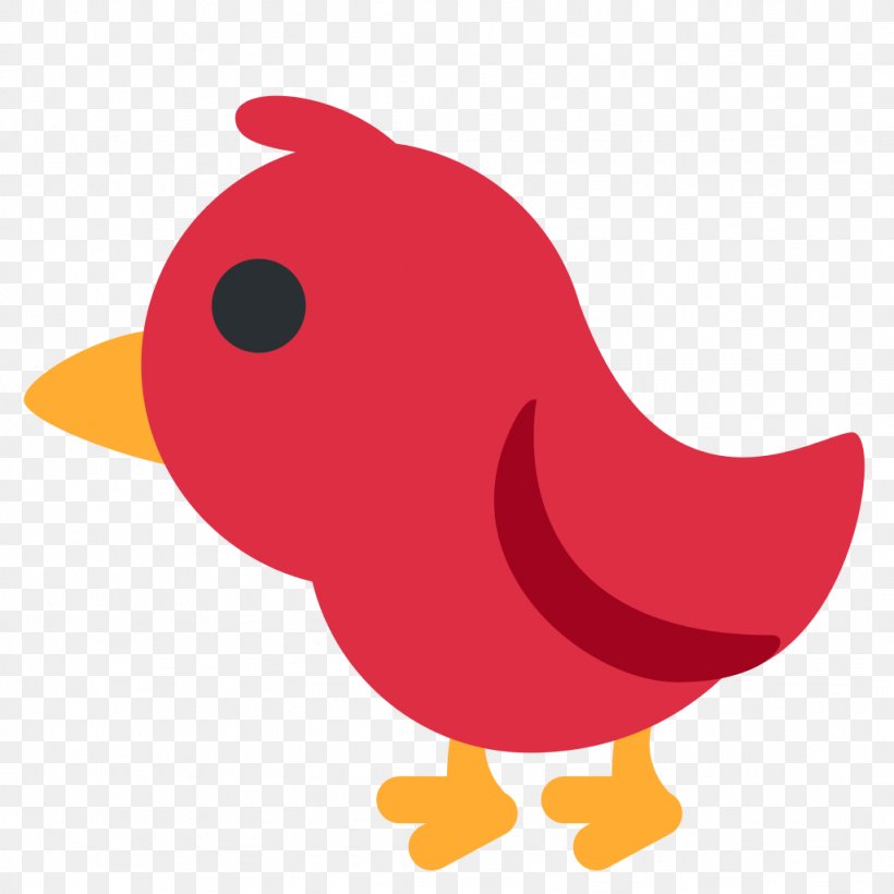 Bird Emoji Sticker Text Messaging Emoticon, PNG, 1024x1024px, Bird, Art, Beak, Bird Nest, Cardinal Download Free