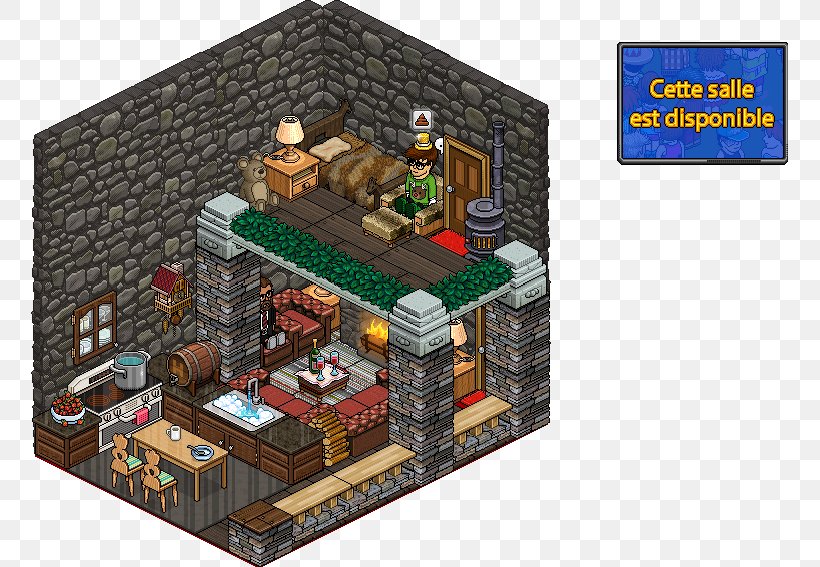 Habbo Sulake Room Chalet Cafofo, PNG, 757x567px, Habbo, Bed, Blog, Chalet, Credit Card Download Free
