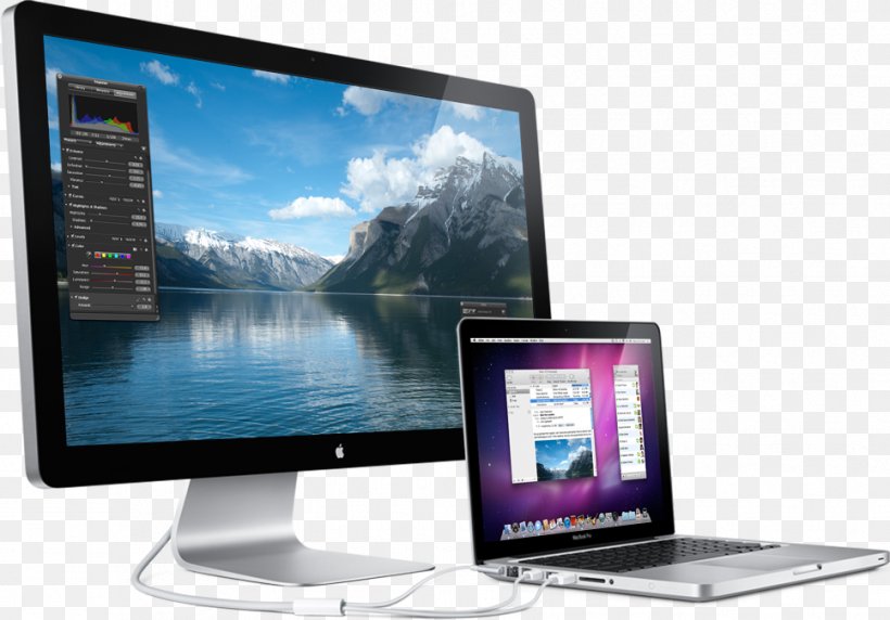 MacBook Pro Apple Thunderbolt Display Laptop, PNG, 967x675px, Macbook Pro, Apple, Apple Cinema Display, Apple Displays, Apple Thunderbolt Display Download Free
