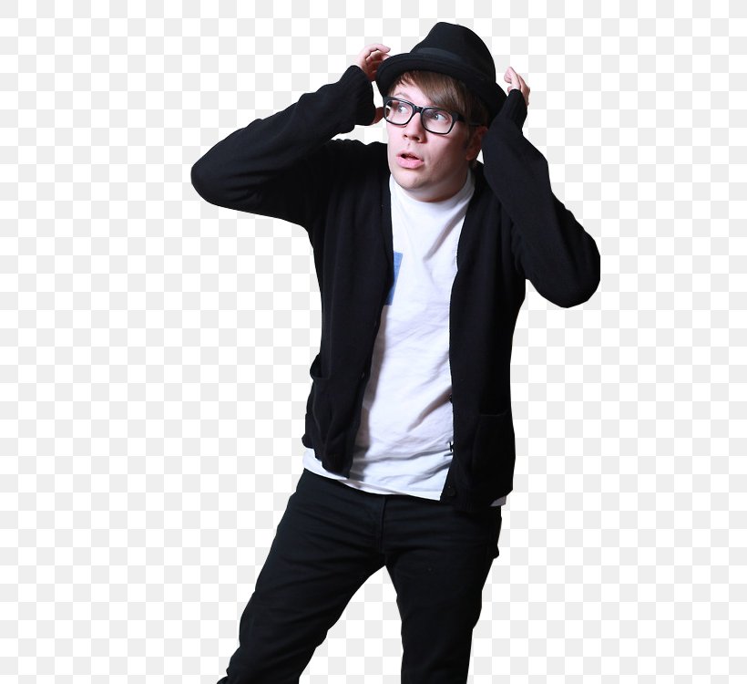 T-shirt Fall Out Boy Shoulder Jacket Sleeve, PNG, 500x750px, Tshirt, Costume, Eyewear, Fall Out Boy, Glasses Download Free