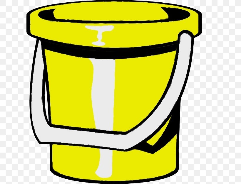 Yellow Clip Art Line Waste Container Waste Containment, PNG, 640x627px, Watercolor, Paint, Waste Container, Waste Containment, Wet Ink Download Free