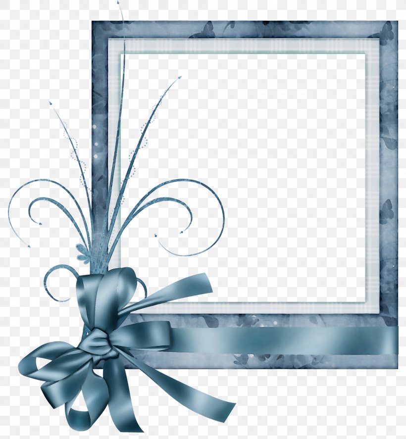 Background Black Frame, PNG, 2000x2165px, Watercolor, Black, Blue, Borders And Frames, Double Photo Frame Download Free