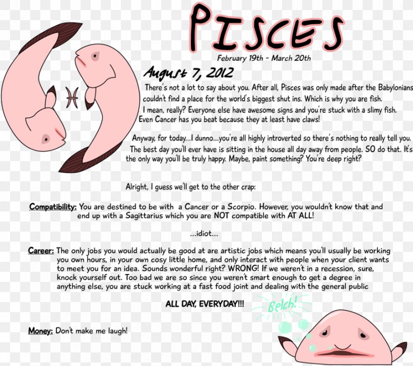 Horoscope Pisces Mammal Clip Art, PNG, 900x799px, Watercolor, Cartoon, Flower, Frame, Heart Download Free
