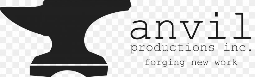 Logo Anvil, PNG, 2362x720px, Logo, Anvil, Black, Black And White, Blacksmith Download Free