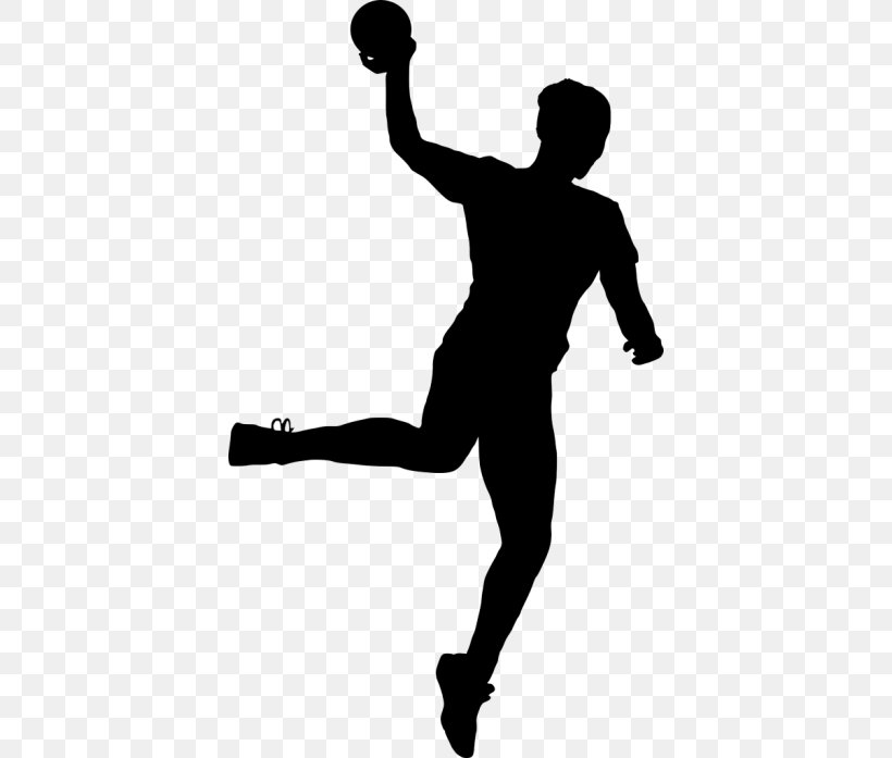 Handball Clip Art Silhouette Sports, PNG, 400x697px, Handball, Basketball Player, Olympic Sports, Player, Playing Sports Download Free