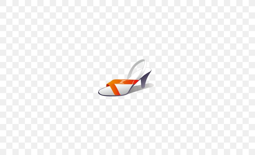 Slipper Sandal Euclidean Vector, PNG, 500x500px, Slipper, Flip Flops, Logo, Material, Orange Download Free