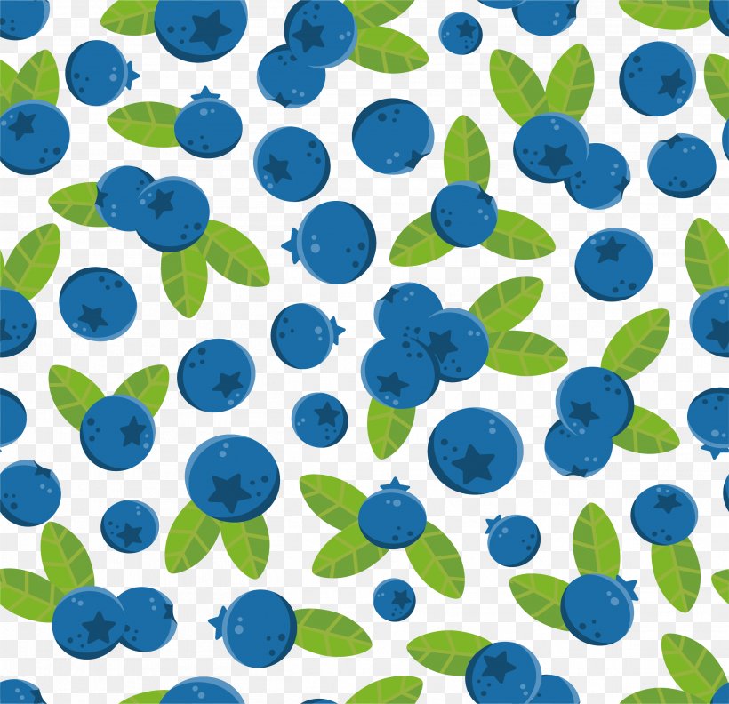Blueberry Euclidean Vector Pattern, PNG, 2616x2527px, Blueberry, Aqua, Area, Auglis, Berry Download Free