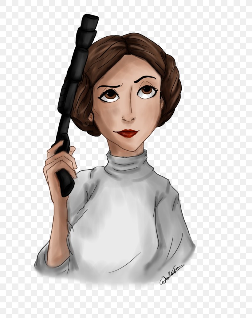 Carrie Fisher Leia Organa Star Wars Princess Leia Drawing, PNG