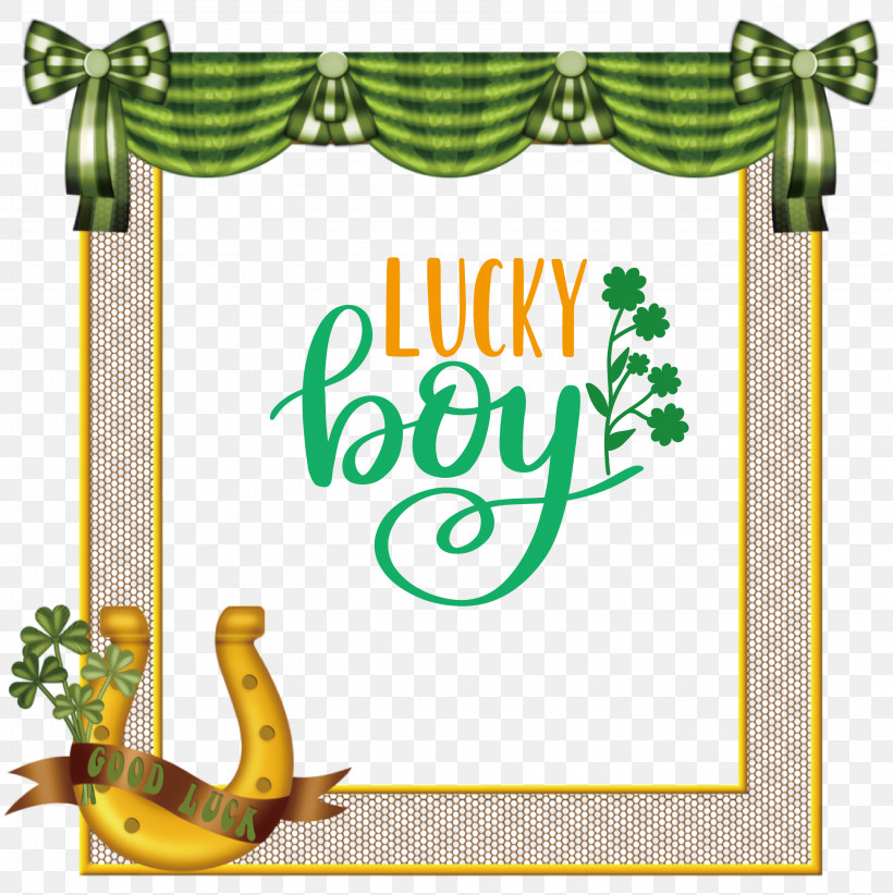 Lucky Boy Patricks Day Saint Patrick, PNG, 2992x3000px, Lucky Boy, Christmas Ornament, Drawing, Ornament, Patricks Day Download Free