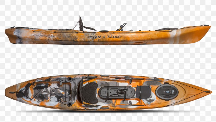 Ocean Kayak Trident 13 Kayak Fishing Ocean Kayak Prowler 13 Angler, PNG, 3640x2051px, Kayak, Angling, Boat, Canoe, Fish Download Free
