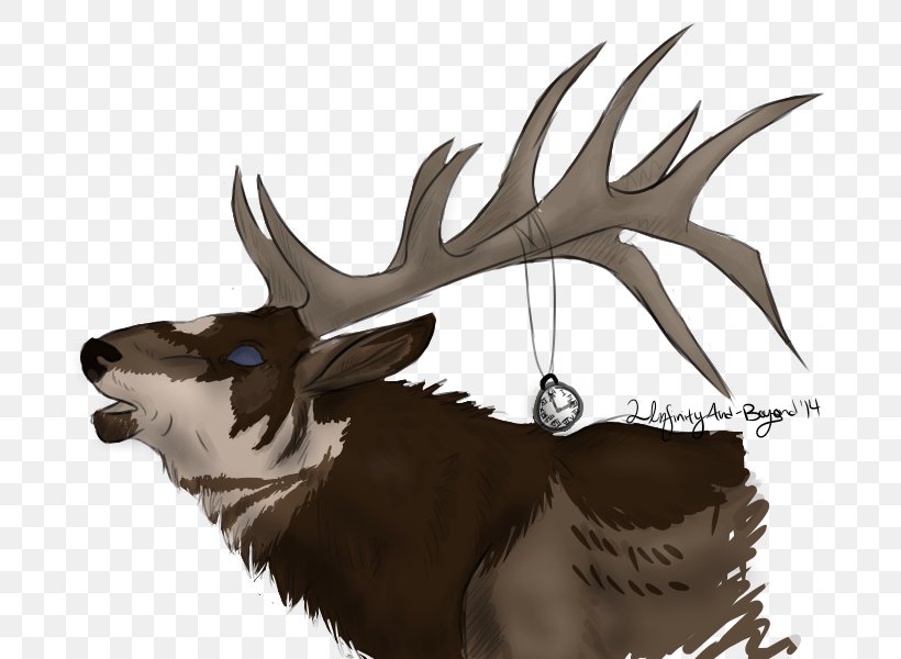 Reindeer Elk Fauna Wildlife, PNG, 700x600px, Reindeer, Antler, Deer, Elk, Fauna Download Free