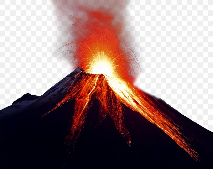 Volcano Transparency Clip Art Image, PNG, 1658x1313px, Volcano, Bonfire, Event, Fire, Flame Download Free