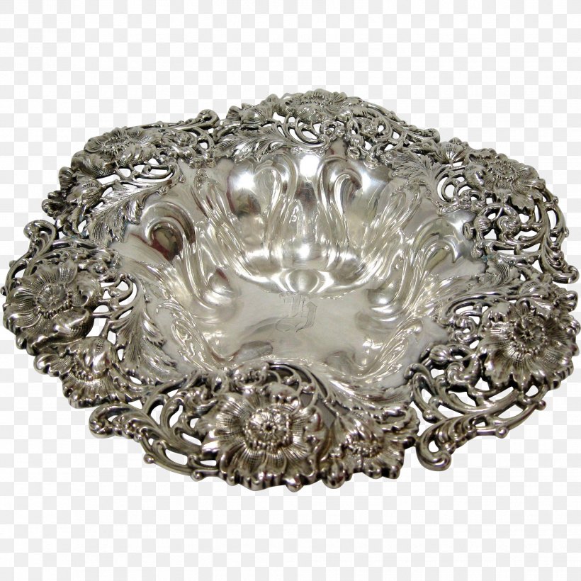 Sterling Silver Silver-gilt Platter Gorham Manufacturing Company, PNG, 1962x1962px, Silver, Antique, Brooch, Christofle, Fork Download Free