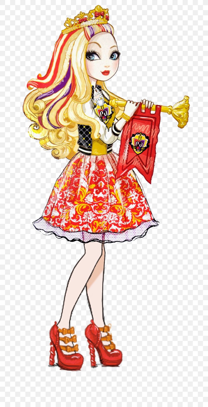 Ever After High Legacy Day Apple White Doll Monster High Toy Clip Art, PNG, 697x1600px, Ever After High, Apple, Art, Clothing, Costume Download Free