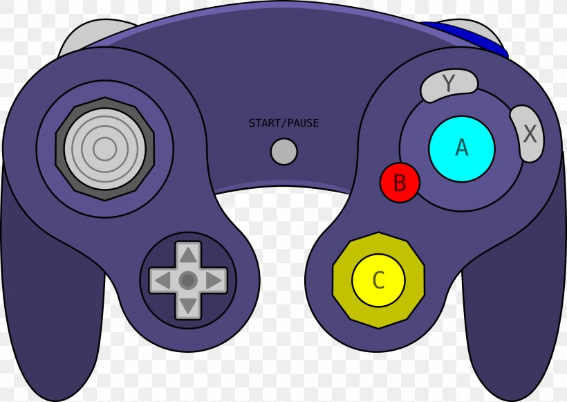 GameCube Controller Joystick Game Controllers Clip Art, PNG, 2400x1701px, Gamecube, All Xbox Accessory, Electronic Device, Game Controller, Game Controllers Download Free