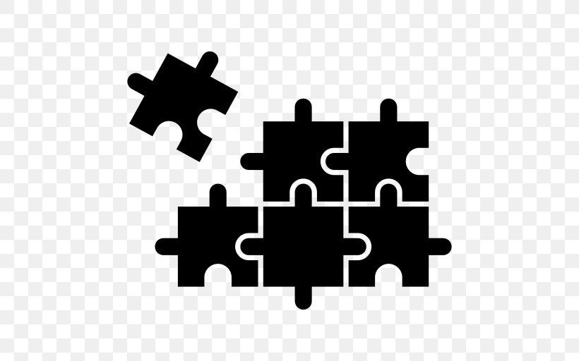 Jigsaw Puzzles Clip Art, PNG, 512x512px, Jigsaw Puzzles, Black, Black And White, Brand, Fotolia Download Free
