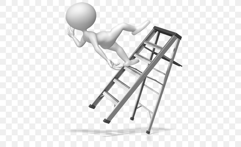 Ladder Architectural Engineering Clip Art, PNG, 500x500px, Ladder, Architectural Engineering, Arm, Beam, Black And White Download Free