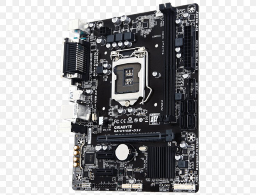 LGA 1151 MicroATX Motherboard Gigabyte Technology PCI Express, PNG, 870x664px, Lga 1151, Atx, Computer Case, Computer Component, Computer Cooling Download Free