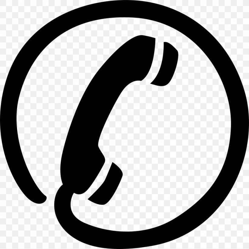 Mobile Phones Telephone Symbol Handset, PNG, 980x982px, Mobile Phones, Area, Black And White, Brand, Email Download Free