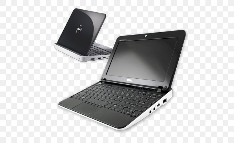 Netbook Computer Hardware Dell Laptop Personal Computer, PNG, 500x500px, Netbook, Computer, Computer Hardware, Dell, Dell Inspiron Mini Series Download Free