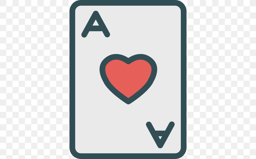 Ace Of Hearts Blackjack, PNG, 512x512px, Watercolor, Cartoon, Flower, Frame, Heart Download Free