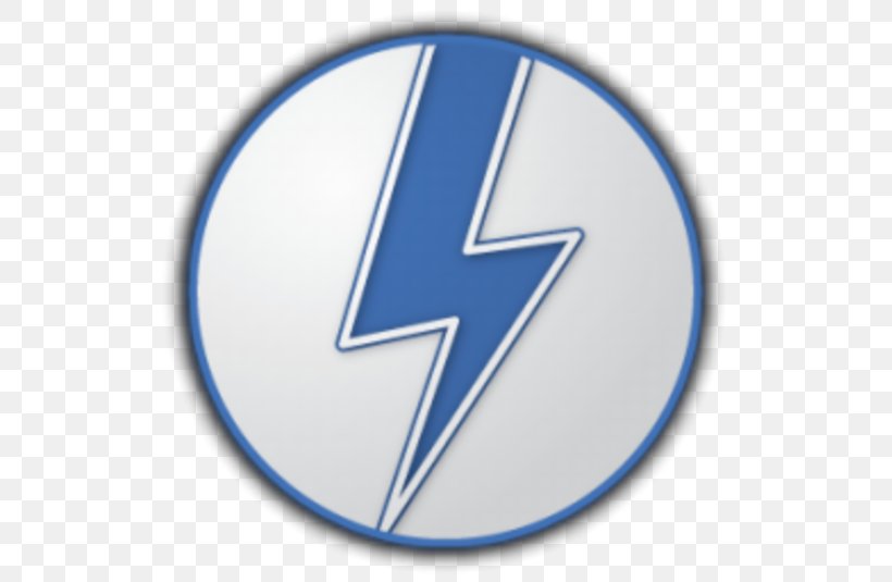 Daemon Tools Virtual Drive Computer Software, PNG, 535x535px, Daemon Tools, Blue, Brand, Computer Program, Computer Software Download Free