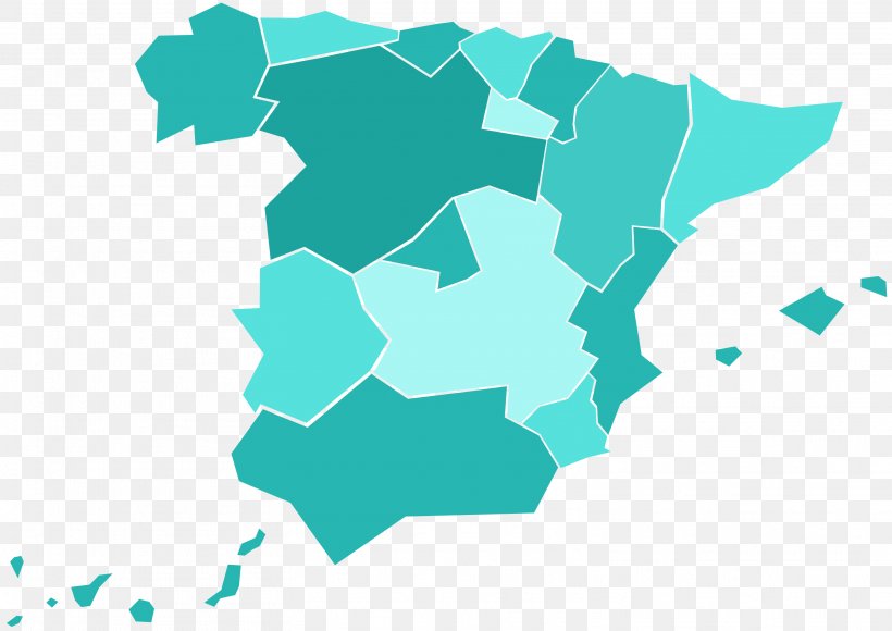 Catalonia Autonomous Communities Of Spain Map Provinces Of Spain, PNG, 3129x2217px, Catalonia, Administrative Division, Aqua, Area, Autonomous Communities Of Spain Download Free