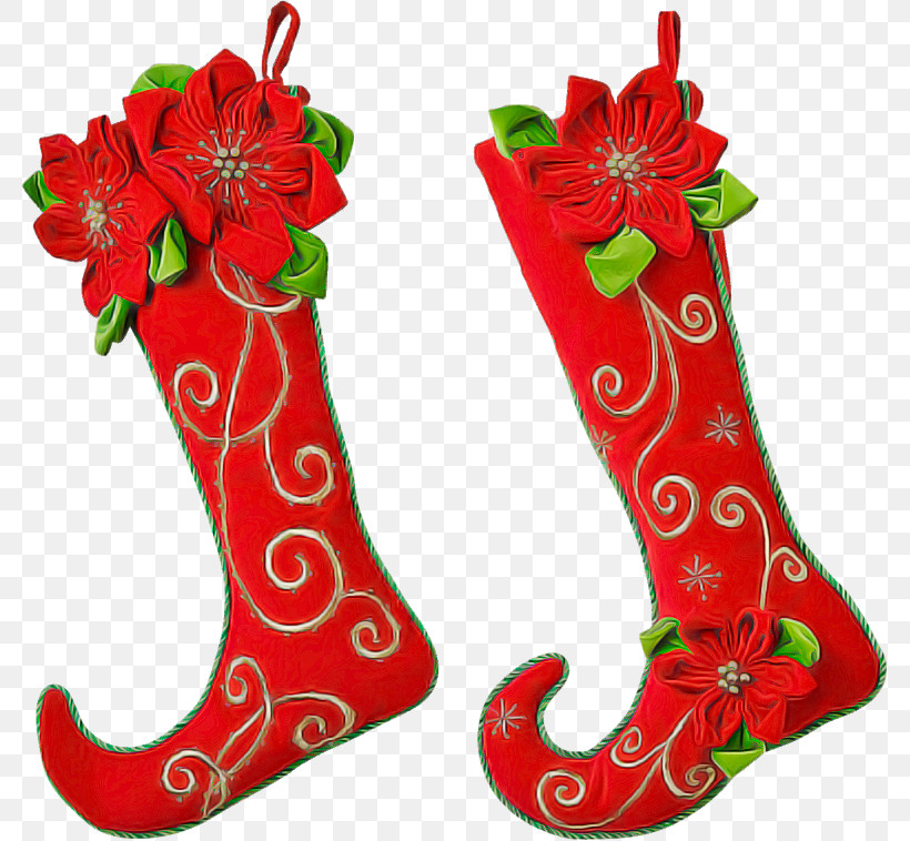 Christmas Stocking, PNG, 781x758px, Christmas Stocking, Christmas Decoration, Christmas Ornament, Costume Accessory, Footwear Download Free