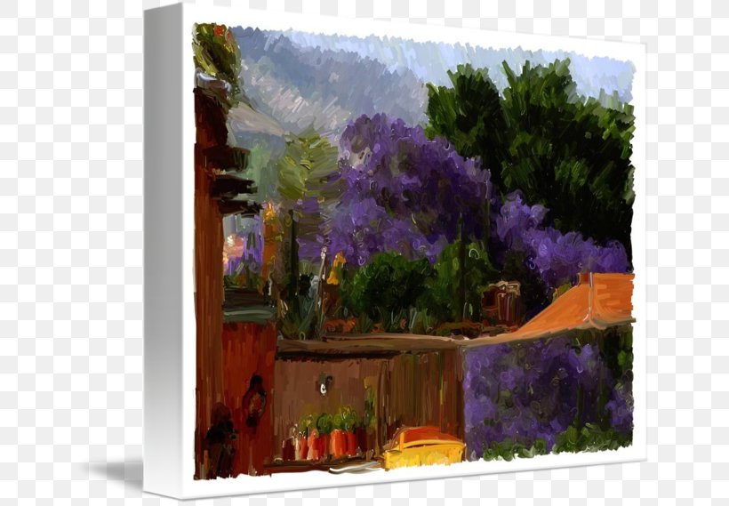 Painting Jacaranda Art Tree Imagekind, PNG, 650x569px, Painting, Art, Artwork, Canvas, Fine Art Download Free