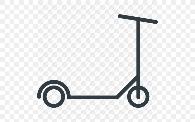 Kick Scooter Razor, PNG, 512x512px, Scooter, Black And White, Brand, Cutdown, Iconfinder Download Free