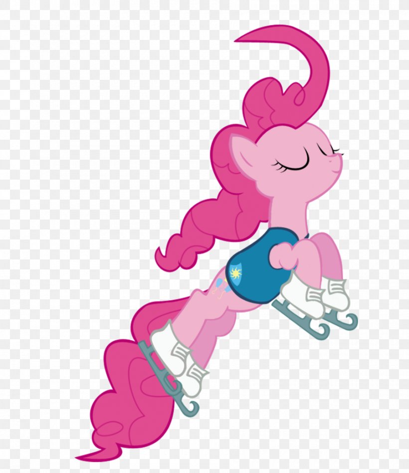 Pinkie Pie Ice Skates Ice Skating Pony, PNG, 900x1041px, Watercolor, Cartoon, Flower, Frame, Heart Download Free