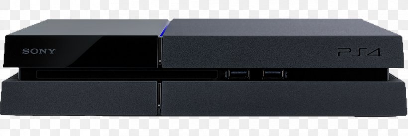 Sony PlayStation 4 Pro Video Game Consoles Sony PlayStation 4 Slim, PNG, 1014x340px, Playstation, Audio Receiver, Dualshock, Electronic Device, Electronics Download Free