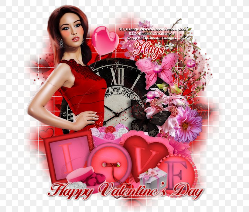 Valentine's Day Gift Pink M Hotel Clock, PNG, 700x700px, Gift, Christmas Ornament, Clock, Flower, Glamorous Download Free