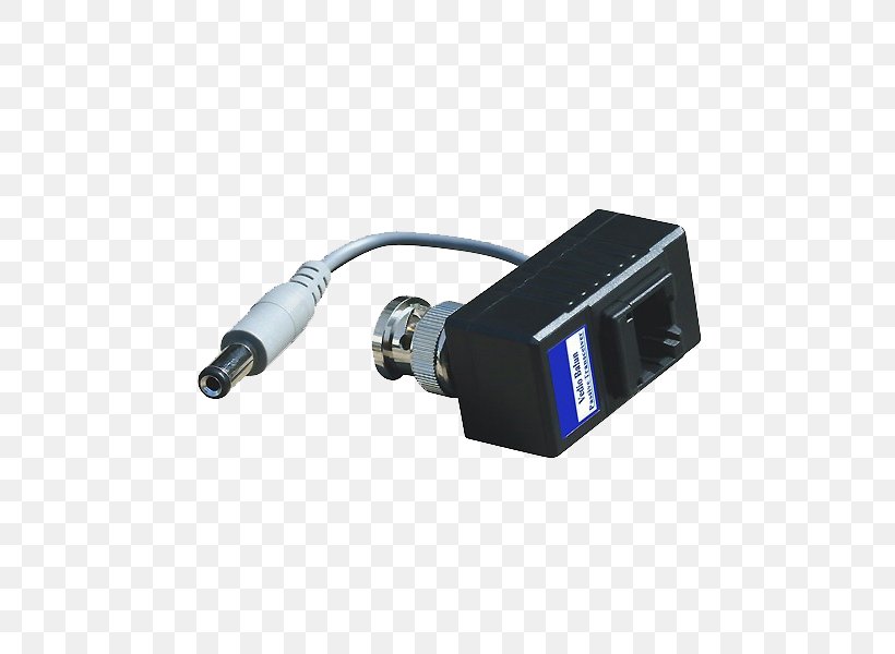 Adapter Electrical Cable Shielded Cable Electrical Connector Balun, PNG, 600x600px, Adapter, Balun, Bnc Connector, Cable, Category 5 Cable Download Free