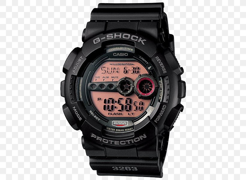 G-Shock GD100 Watch Casio Tough Solar, PNG, 500x600px, Gshock, Brand, Casio, Chronograph, Customer Service Download Free
