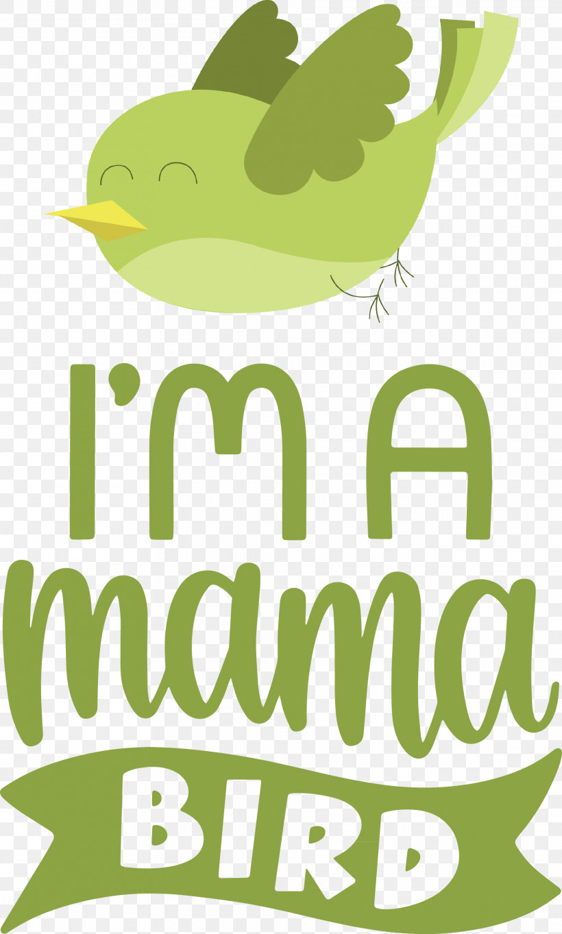 Mama Bird Bird Quote, PNG, 1870x3110px, Mama Bird, Bird, Fruit, Green, Leaf Download Free