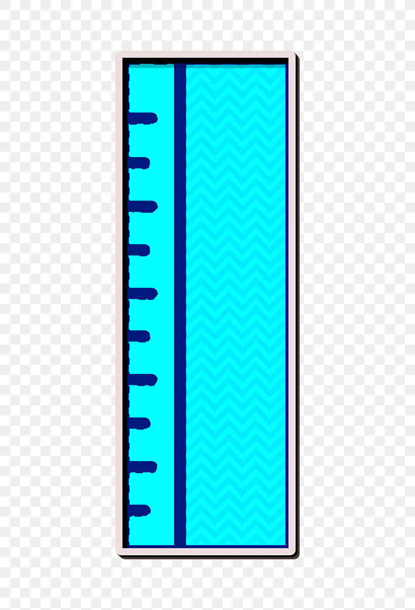 Ruler Icon School Icon, PNG, 440x1204px, Ruler Icon, Aqua, Ebook Reader Case, Electric Blue, Handheld Device Accessory Download Free