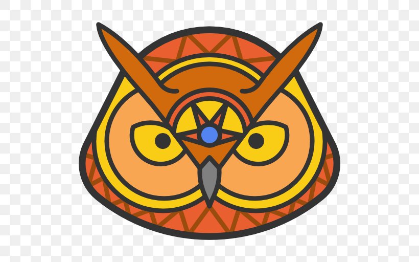 Clip Art Owl, PNG, 512x512px, Owl, Animal, Artwork, Orange, Yellow Download Free