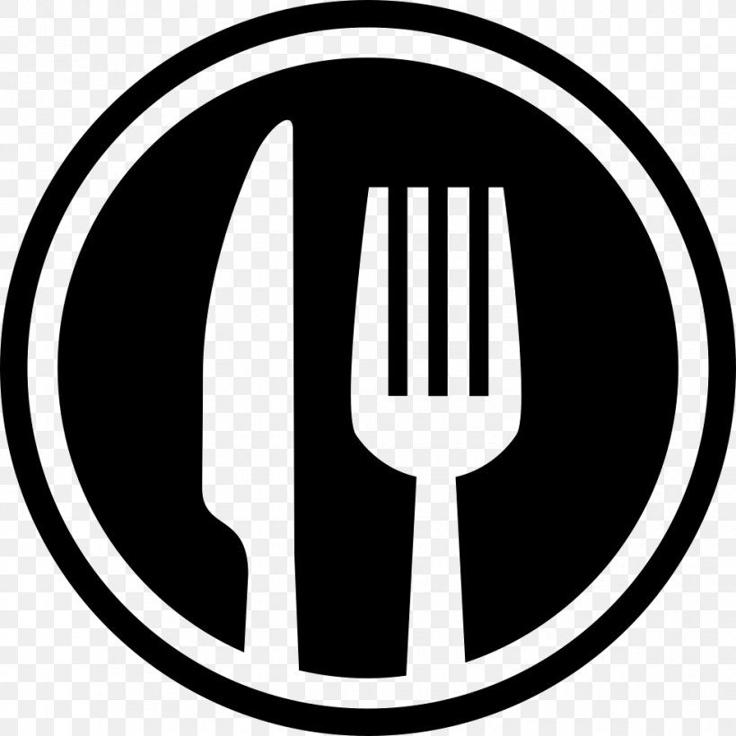 Monumental Restaurant Elche Logo Kitchen, PNG, 980x980px, Monumental Restaurant Elche, Area, Black And White, Brand, Cutlery Download Free