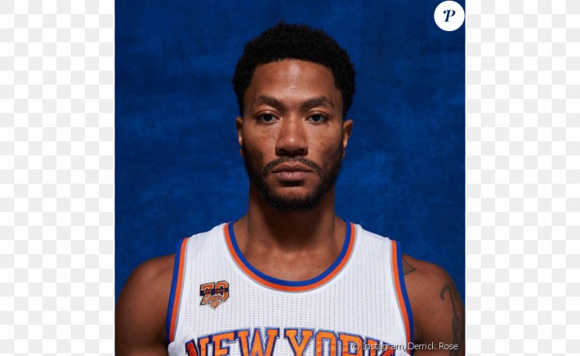 Derrick Rose Basketball Player New York Knicks NBA, PNG, 950x584px, Watercolor, Cartoon, Flower, Frame, Heart Download Free